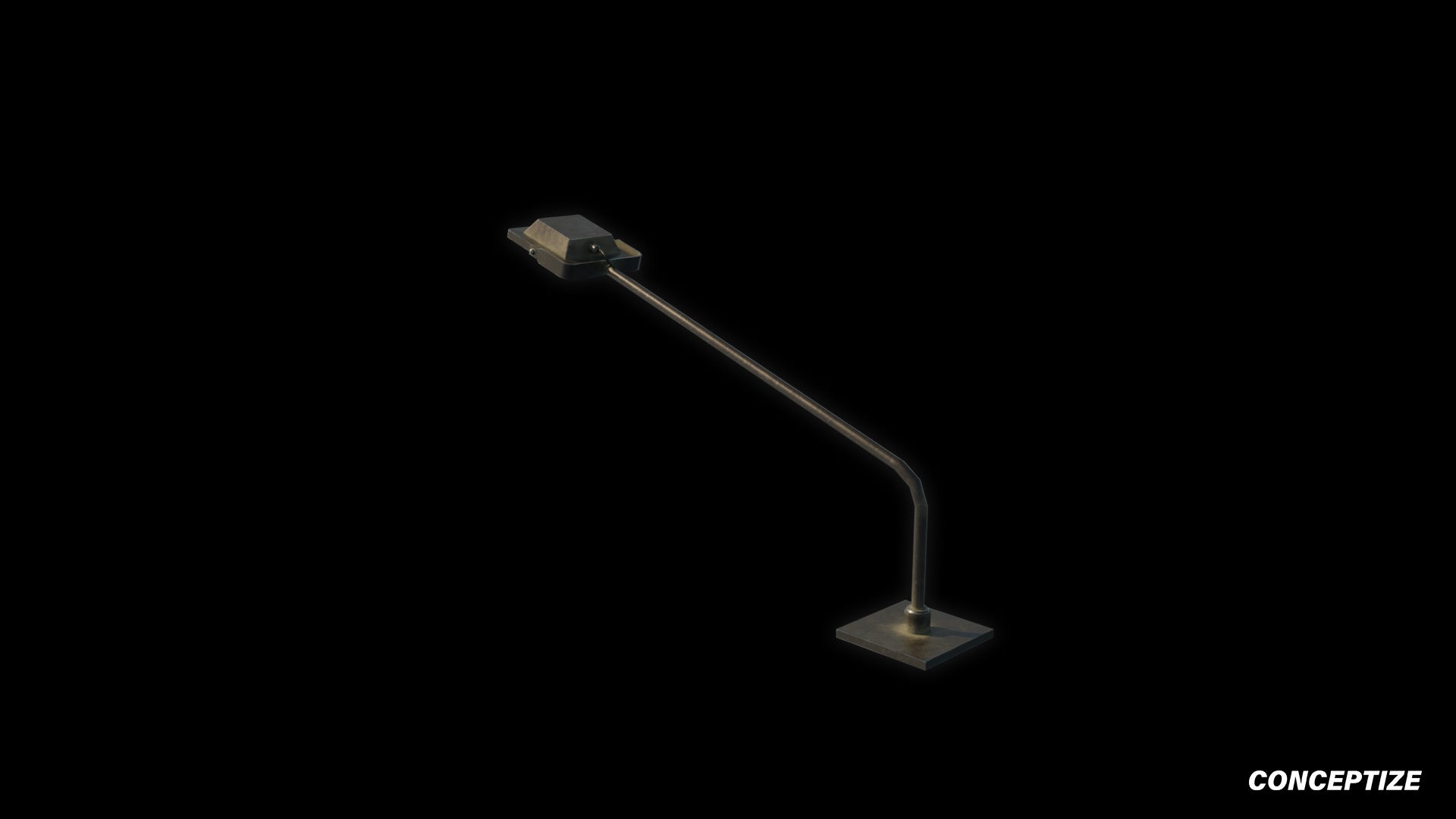 wall-mounted light meticulously handcrafted 3d asset pbr blender unreal engine seoul urban Conceptize signage lighting prop