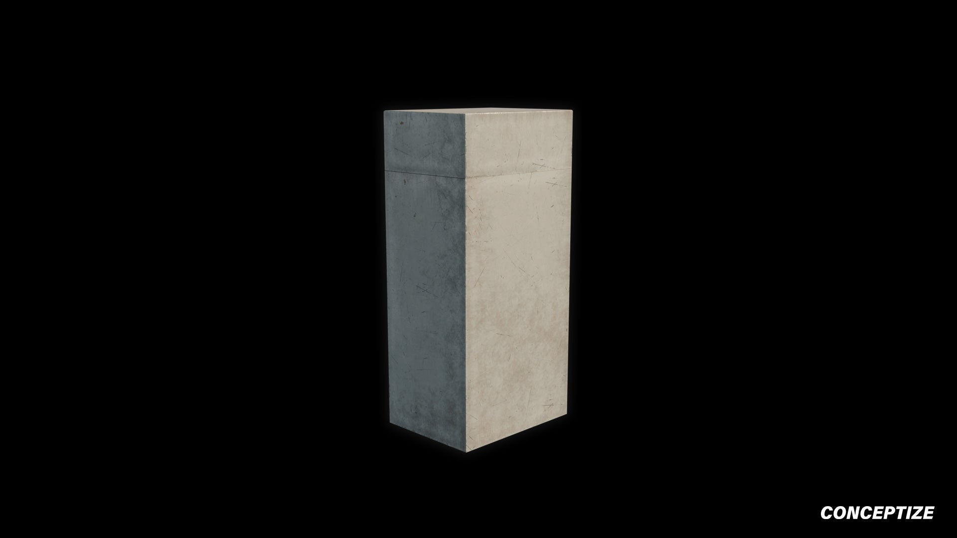 Mounted fire extinguisher meticulously handcrafted PBR textured 3D asset optimized Blender Unreal Engine urban interiors industrial safety environments