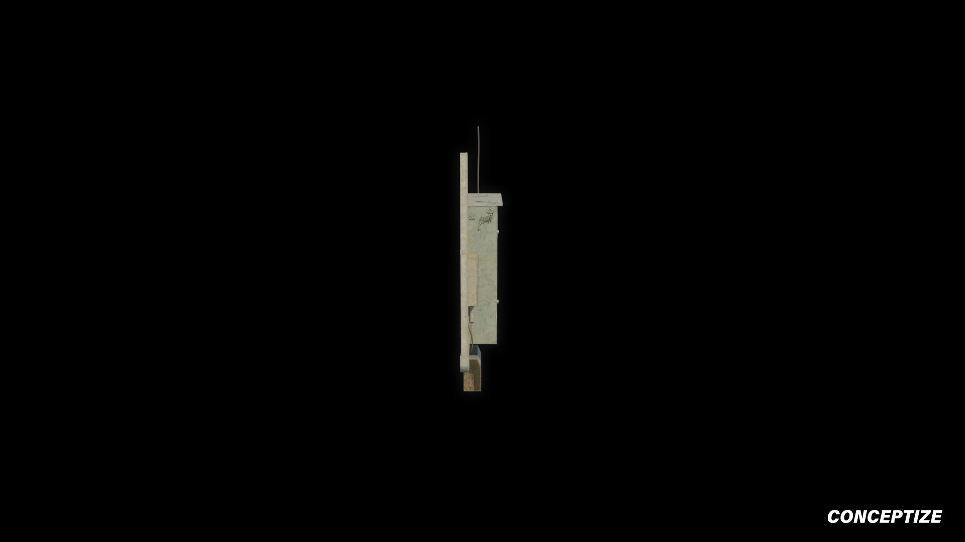 Utility box meticulously handcrafted PBR textured 3D asset optimized Blender Unreal Engine electrical enclosure junction cabinet control panel urban streets