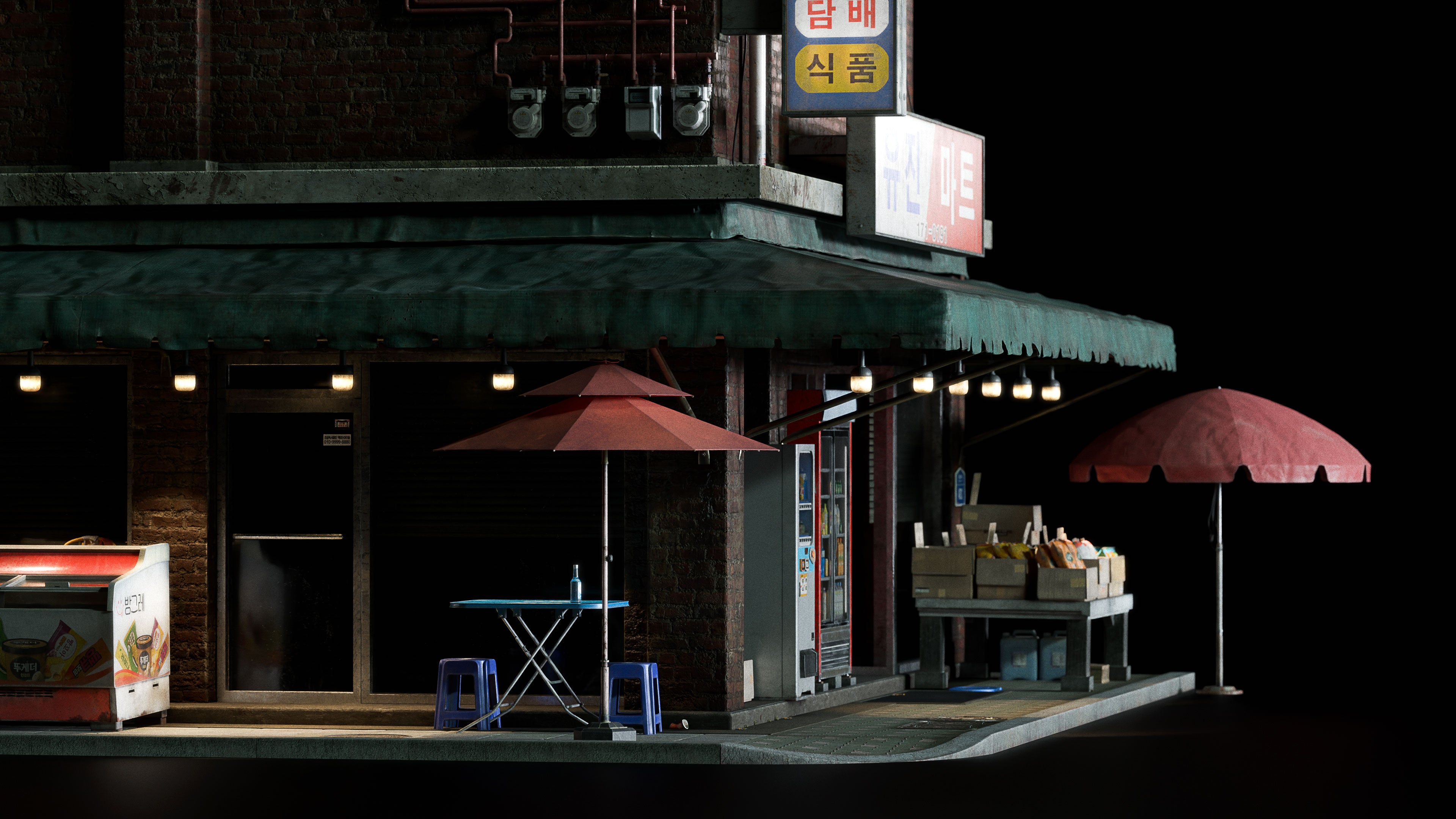 Seoul Streets 3D Pack