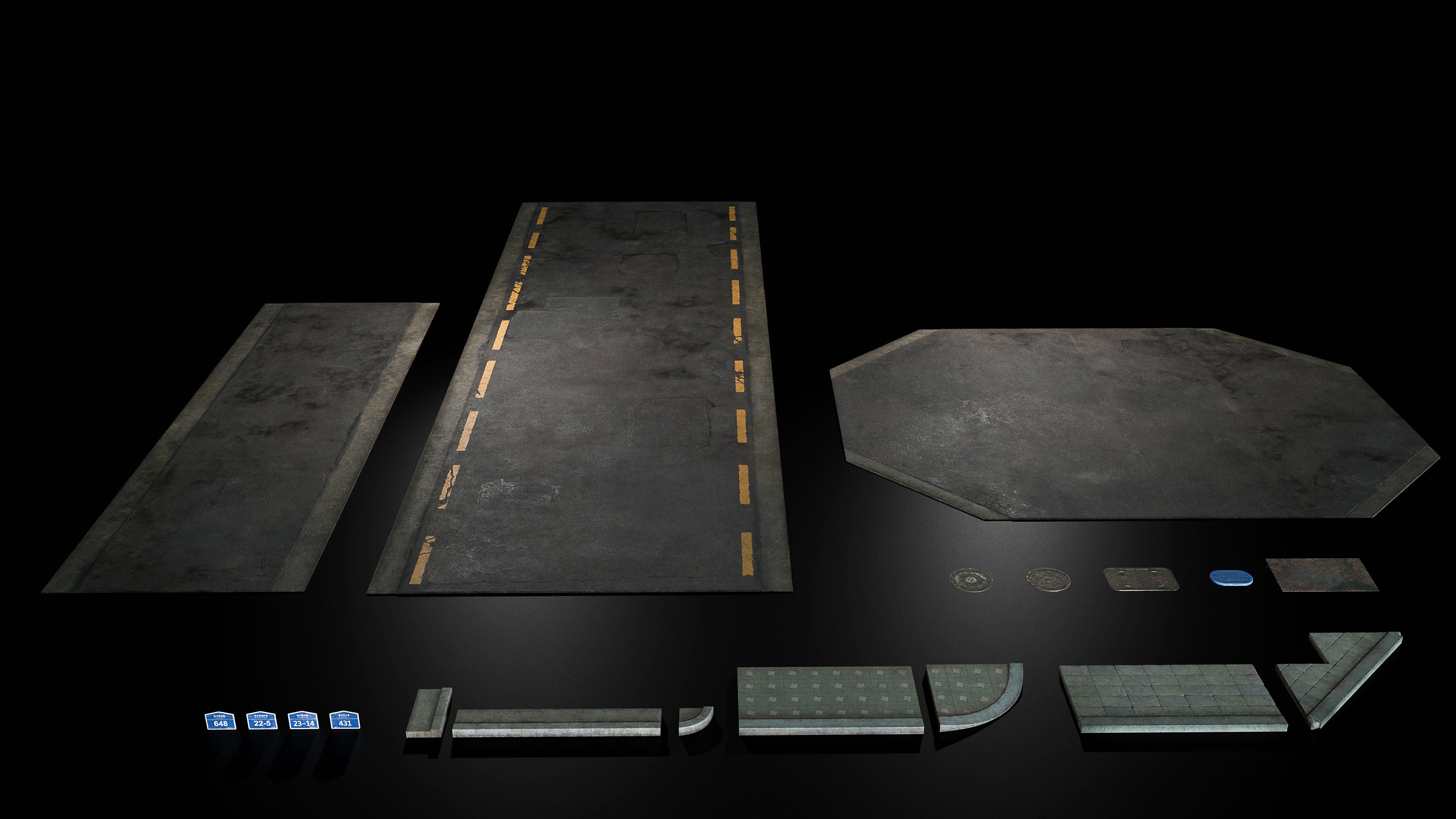 Seoul Streets 3D Pack