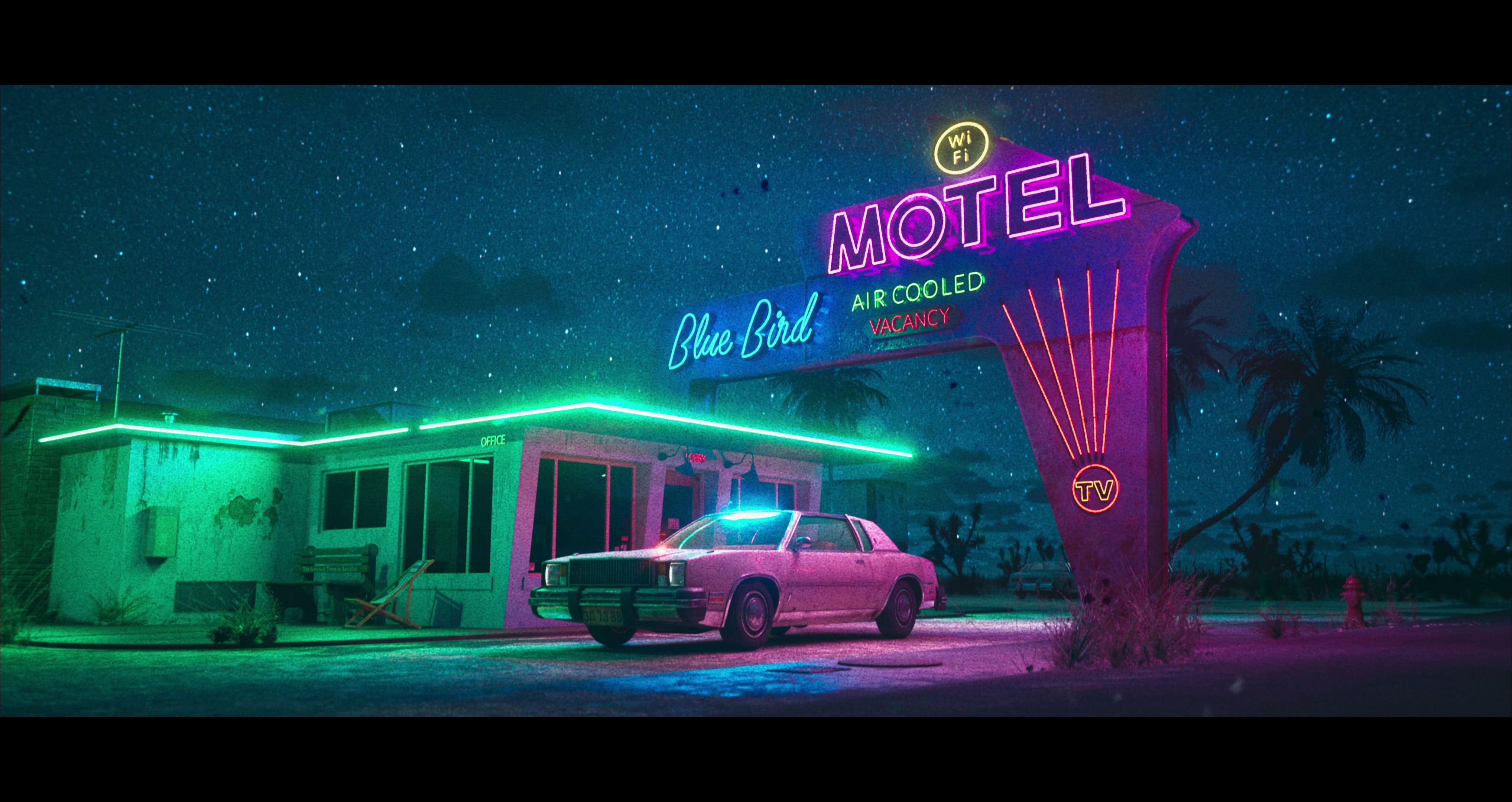 motel aircon hvac garbage container 3d asset pack trash can antenna street light lamp post small town American flag fire hydrant beach chair for videogame