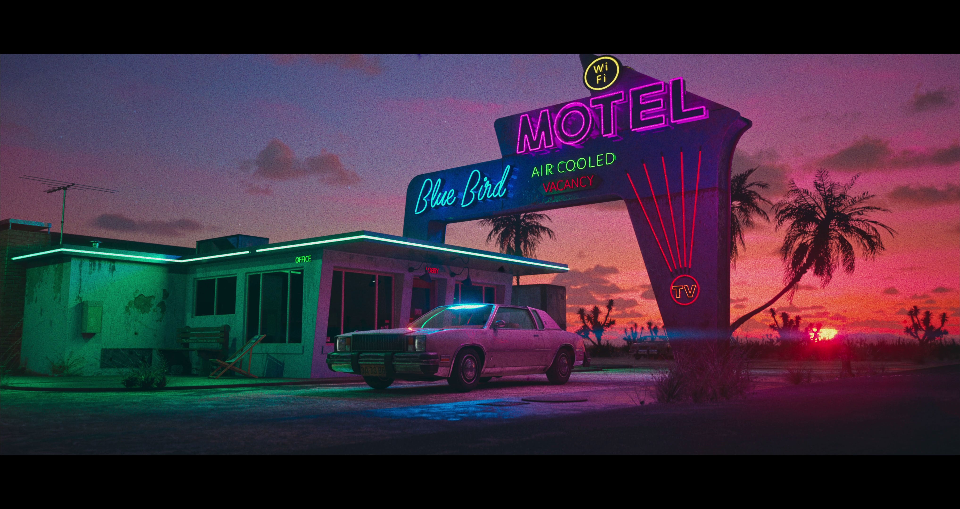 small town American 3d asset pack usa flag motel theatre city hall water tank suburban houses restaurant retail store shops premium models props aircon hvac garbage container trash can antenna street light lamp post fire hydrant beach chair for videogame