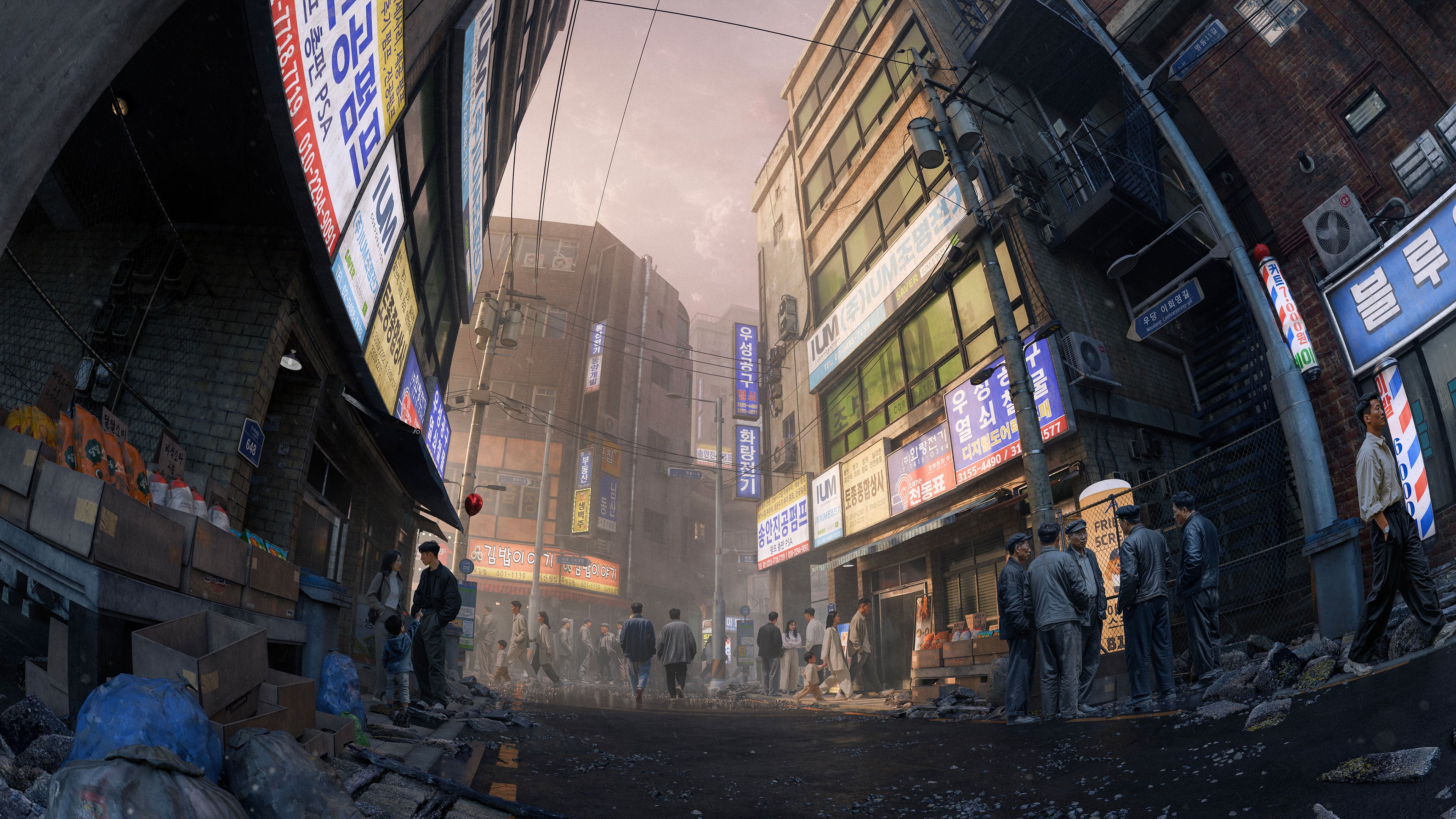 Seoul Streets 3D Pack