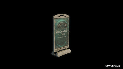 street sign sandwich board a board japanese street prop cyberpunk