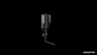 sector antennas panel antenna 3d premium handcrafted 3d asset cyberpunk prop videogames vfx film
