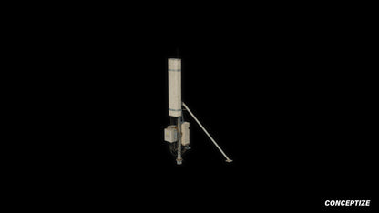 sector antennas panel antenna 3d premium handcrafted 3d asset cyberpunk prop videogames vfx film