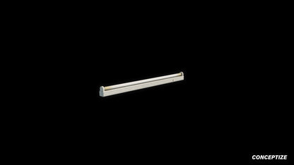 Handcrafted fluorescent light 3D model realistic lighting prop PBR textured optimized for Blender Unreal Engine interior sci fi environments