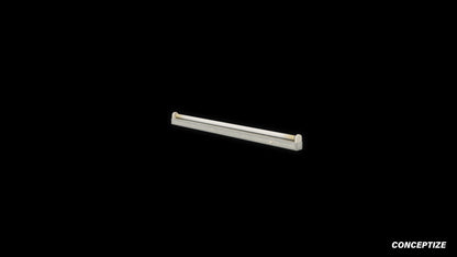 Handcrafted fluorescent light 3D model realistic lighting prop PBR textured optimized for Blender Unreal Engine interior sci fi environments