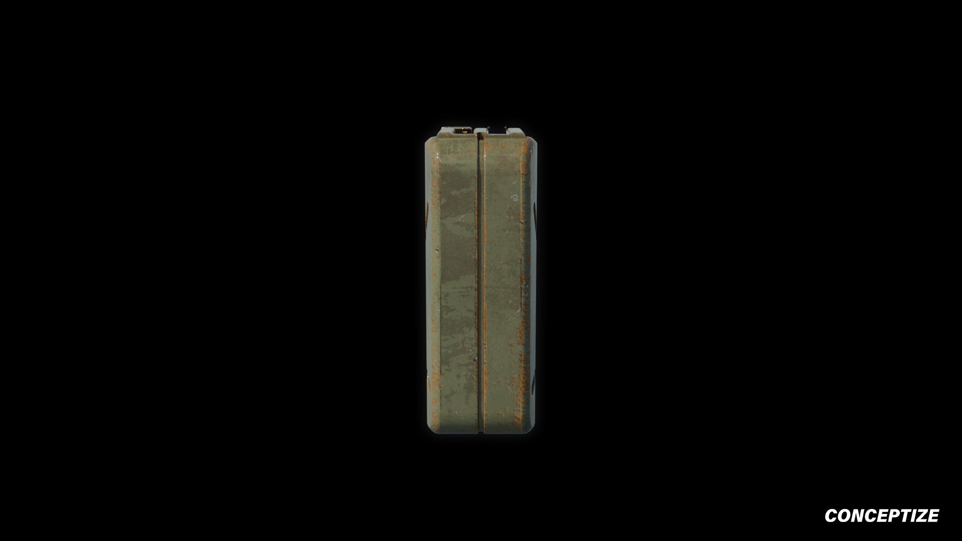 Portable gas deposit 3D model meticulously handcrafted PBR textured optimized for Blender Unreal Engine industrial urban sci fi environments