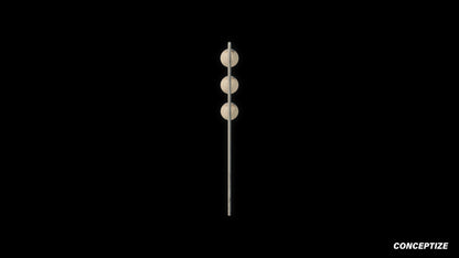 Cyberpunk sci fi light pole 3D model meticulously handcrafted PBR textured optimized for Blender Unreal Engine futuristic urban environments
