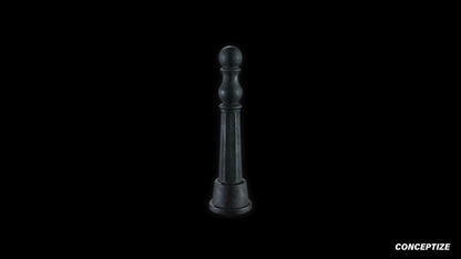 neo gothic bollard meticulously handcrafted gothic street 3D prop PBR asset Blender Maya 3ds Max Houdini Unreal Engine