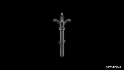 neo gothic finial meticulously handcrafted gothic rooftop ornament PBR 3D asset Blender Maya 3ds Max Houdini Unreal Engine