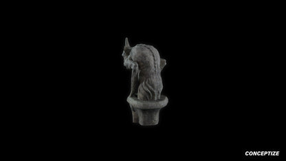 neo gothic gargoyle statue meticulously handcrafted gothic sculpture 3D prop PBR asset Blender Maya 3ds Max Houdini Unreal Engine