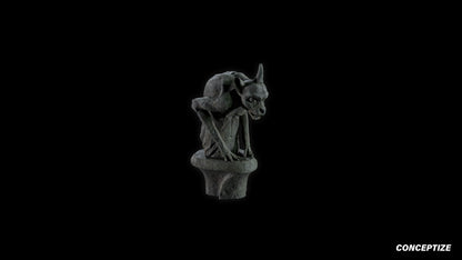 neo gothic gargoyle statue meticulously handcrafted gothic sculpture 3D prop PBR asset Blender Maya 3ds Max Houdini Unreal Engine