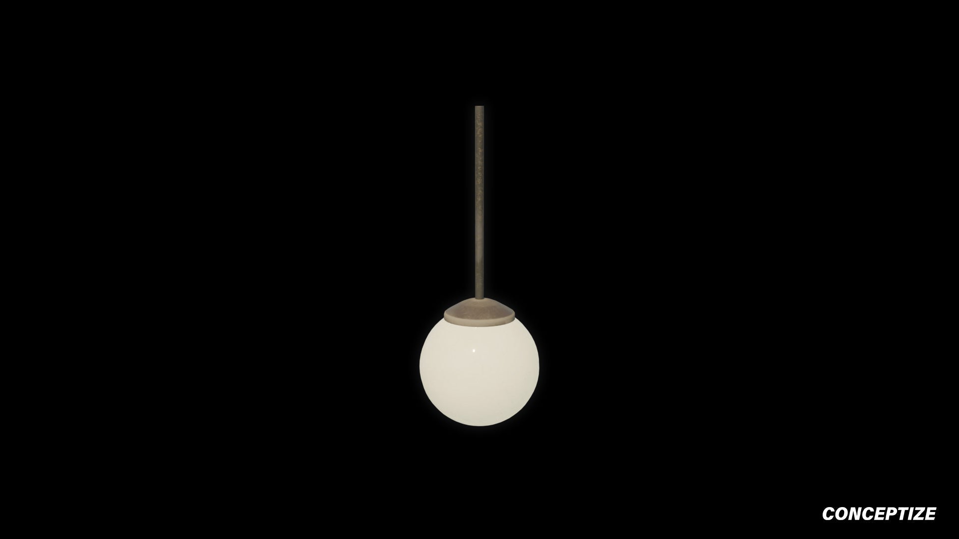 Korean oval light 3D model meticulously handcrafted PBR textured optimized Blender Unreal Engine urban streets signage architectural environments