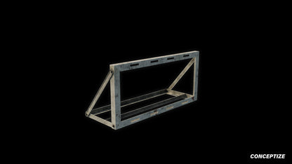 seoul air conditioner 3d asset pbr blender unreal engine korean urban prop