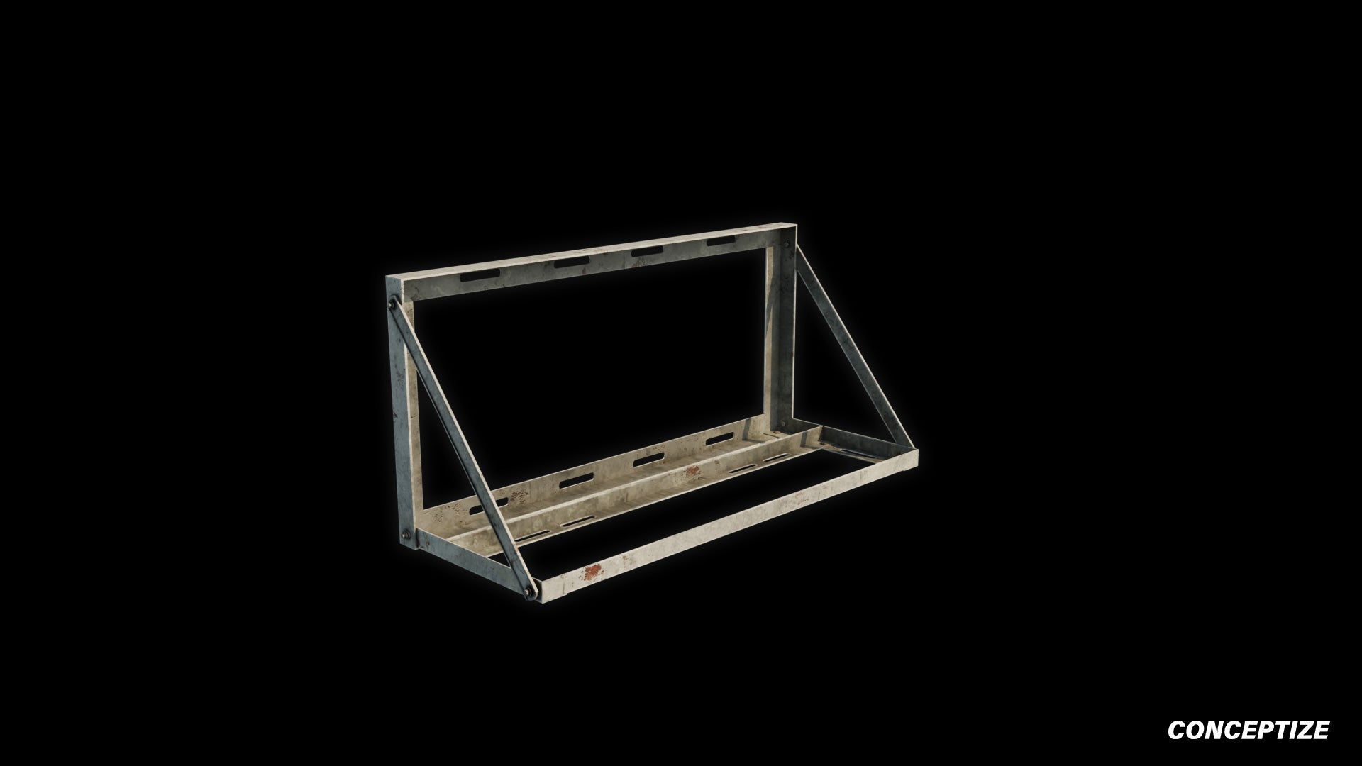 seoul air conditioner 3d asset pbr blender unreal engine korean urban prop