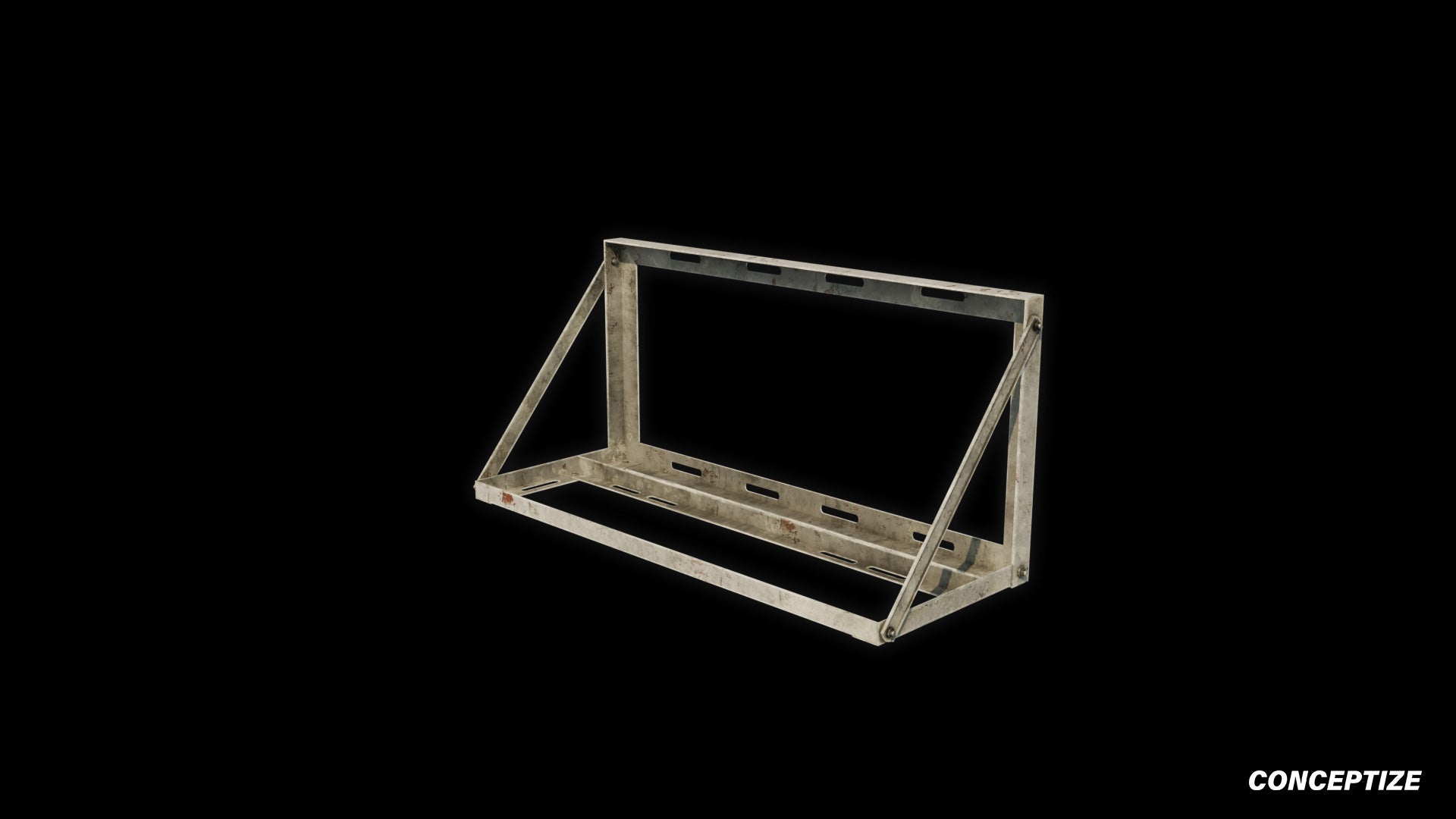 seoul air conditioner 3d asset pbr blender unreal engine korean urban prop