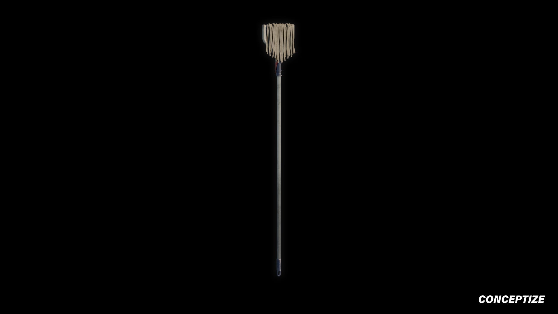 cleaning mop 3d asset pbr blender unreal engine seoul urban street household prop