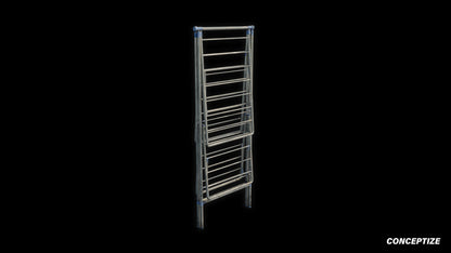 drying rack meticulously handcrafted 3d asset pbr blender unreal engine seoul urban apartment Conceptize furniture prop