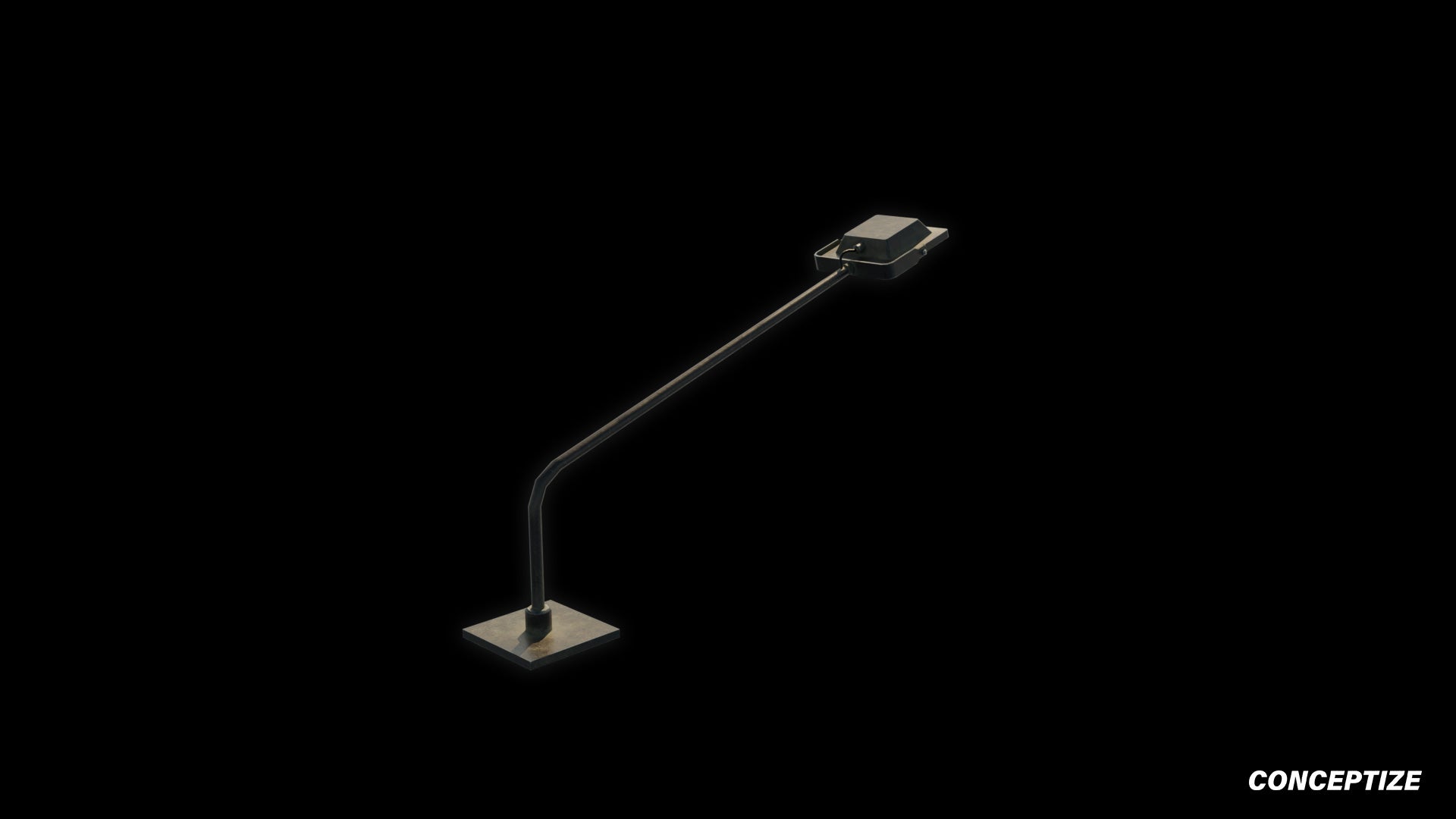 wall-mounted light meticulously handcrafted 3d asset pbr blender unreal engine seoul urban Conceptize signage lighting prop