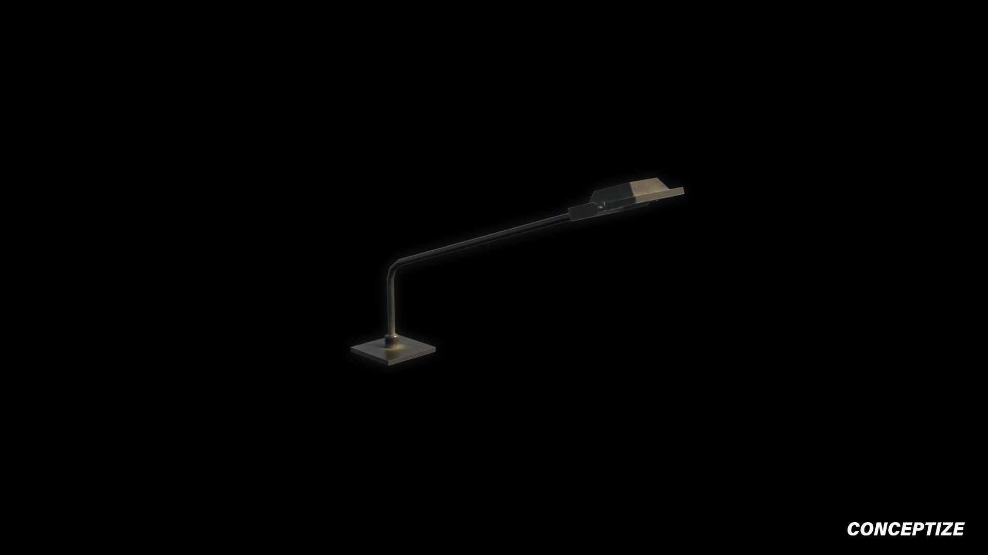 wall-mounted light meticulously handcrafted 3d asset pbr blender unreal engine seoul urban Conceptize signage lighting prop