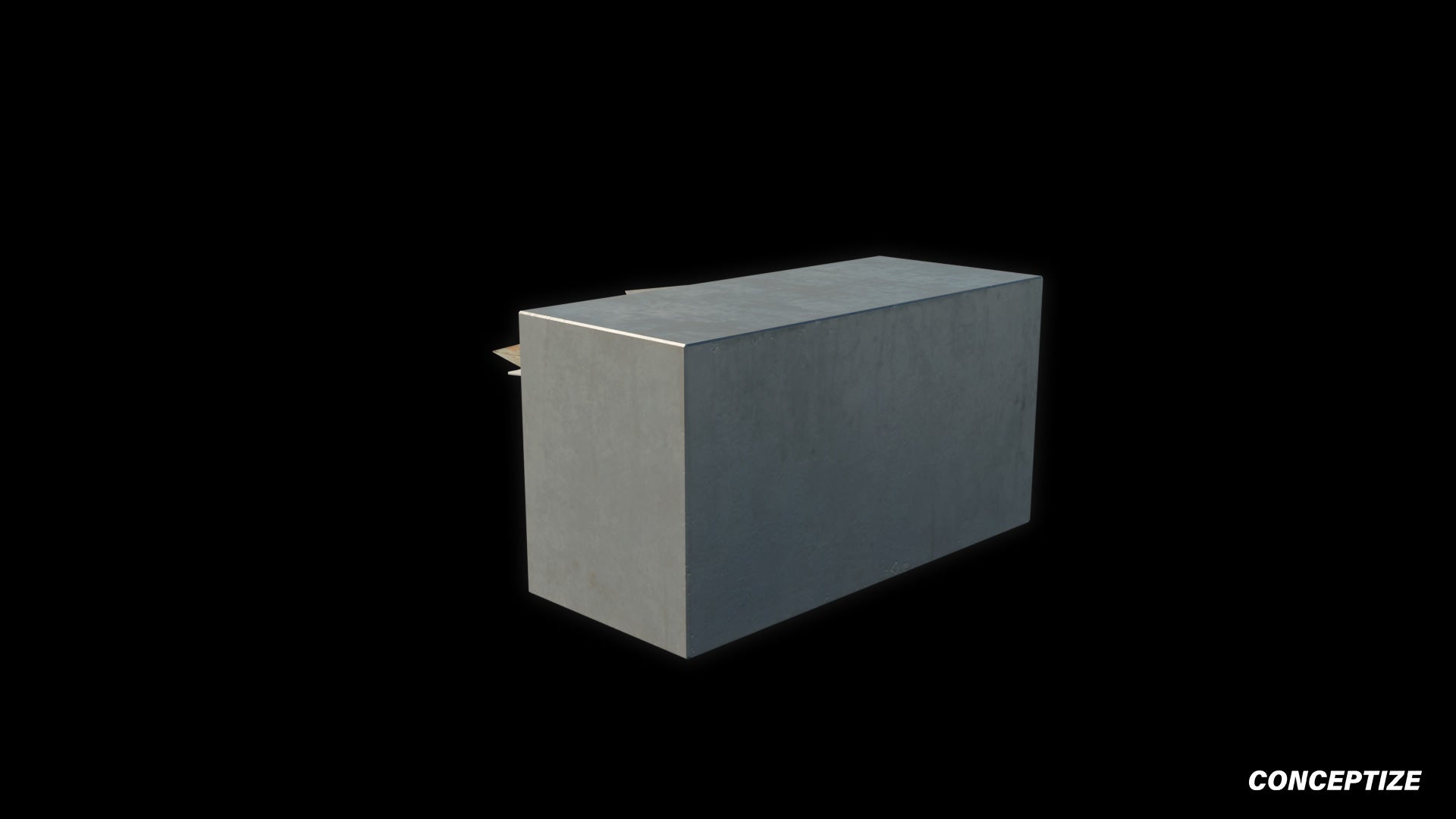 Korean mailbox meticulously handcrafted 3d asset pbr textures blender unreal engine urban prop conceptize
