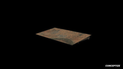 metal ramp meticulously handcrafted 3d asset pbr blender unreal engine seoul urban Conceptize industrial loading prop
