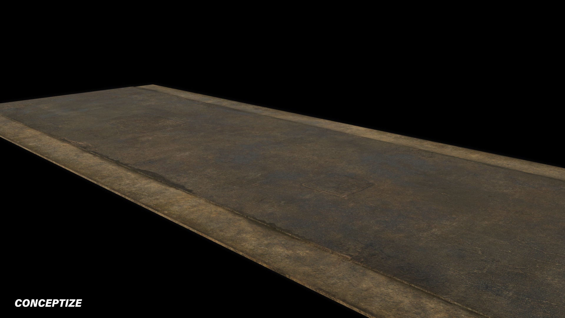 narrow paved road meticulously handcrafted 3d asset pbr blender unreal engine seoul urban Conceptize street infrastructure prop