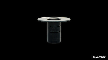 Korean bbq table meticulously handcrafted 3d asset pbr blender unreal engine prop conceptize
