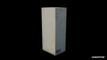 Soda vending machine meticulously handcrafted 3d asset pbr textures blender unreal engine prop conceptize