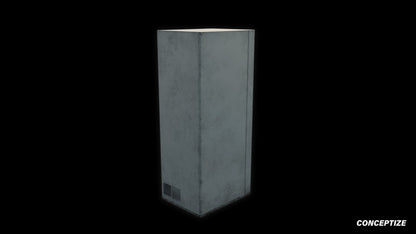 Soda vending machine meticulously handcrafted 3d asset pbr textures blender unreal engine prop conceptize