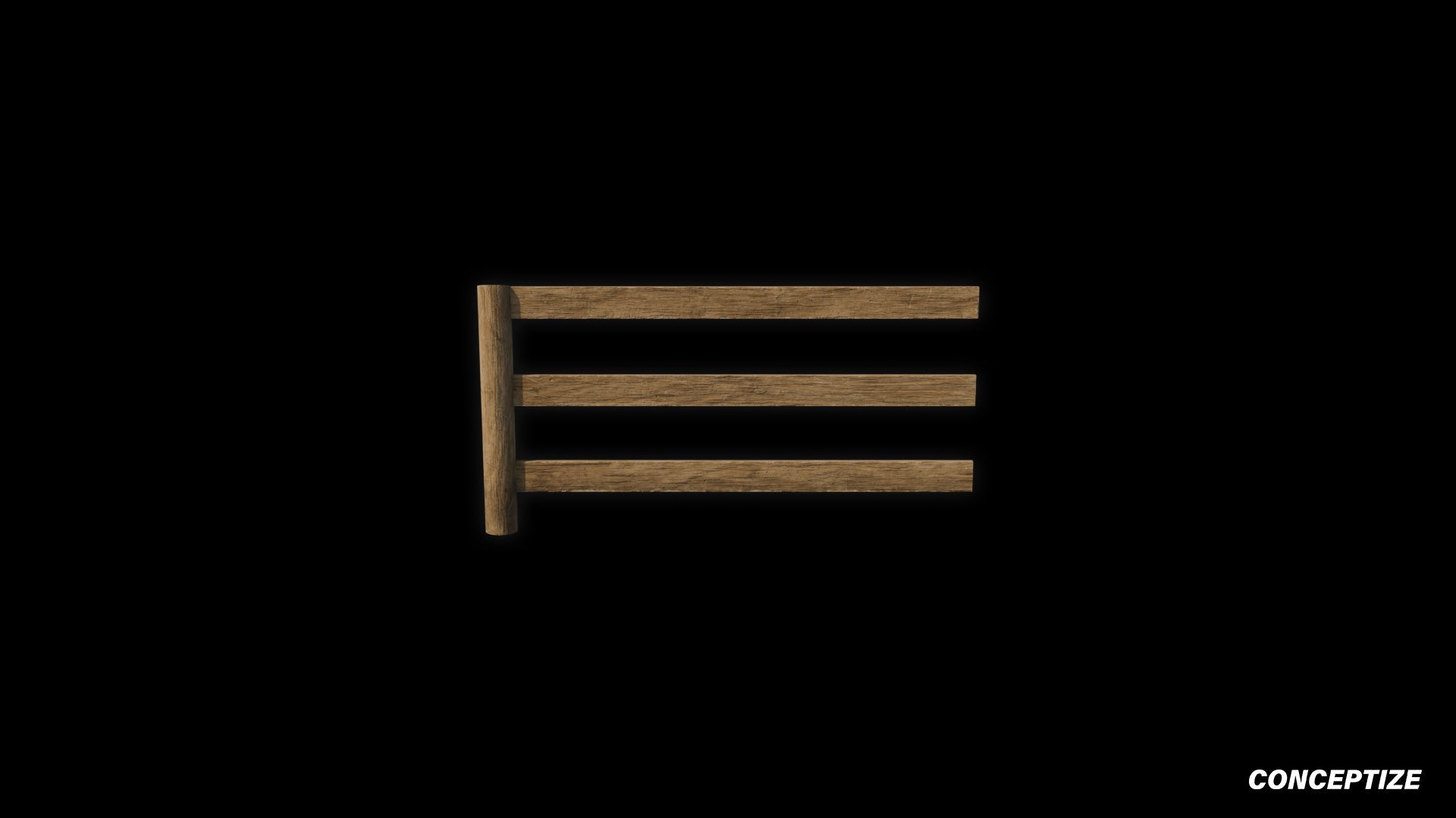 Barn fence meticulously handcrafted PBR textured 3D asset optimized Blender Unreal Engine rural farm countryside outdoor environments