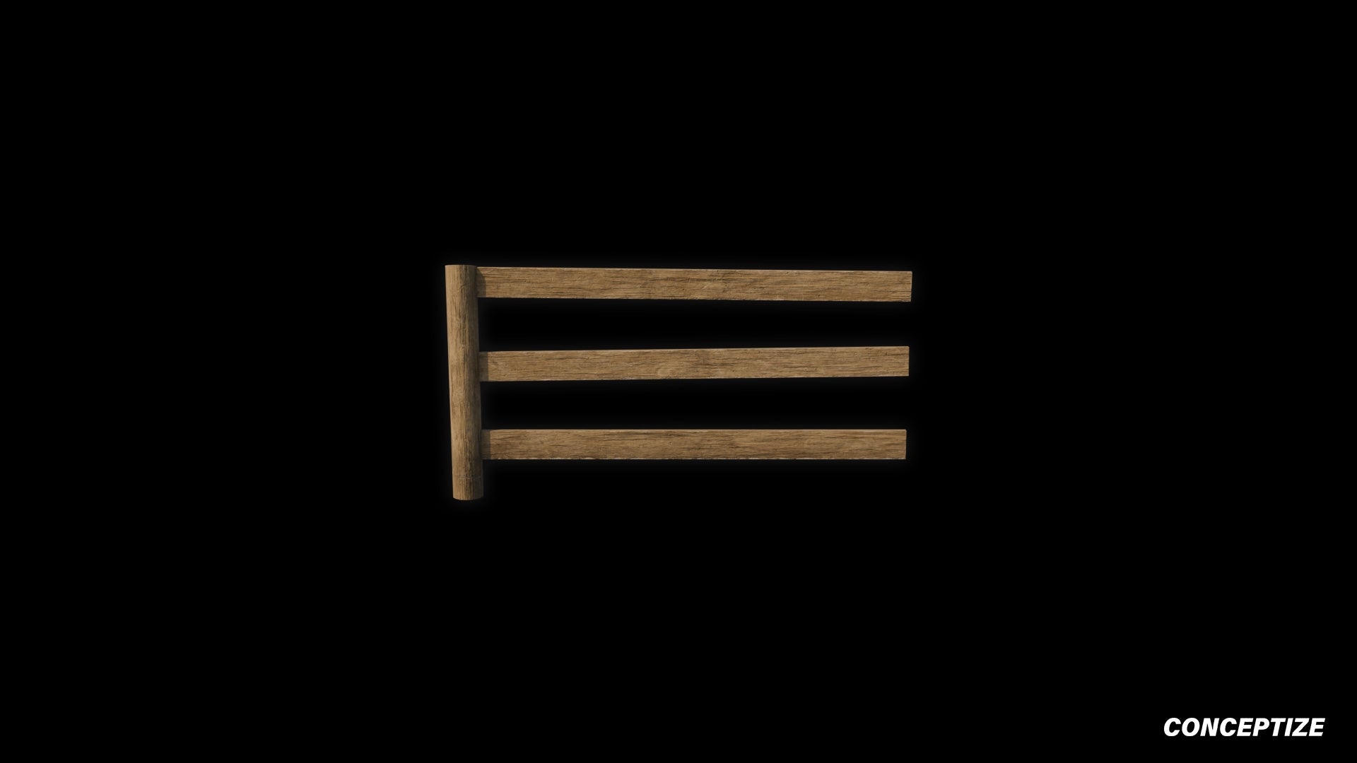 Barn fence meticulously handcrafted PBR textured 3D asset optimized Blender Unreal Engine rural farm countryside outdoor environments