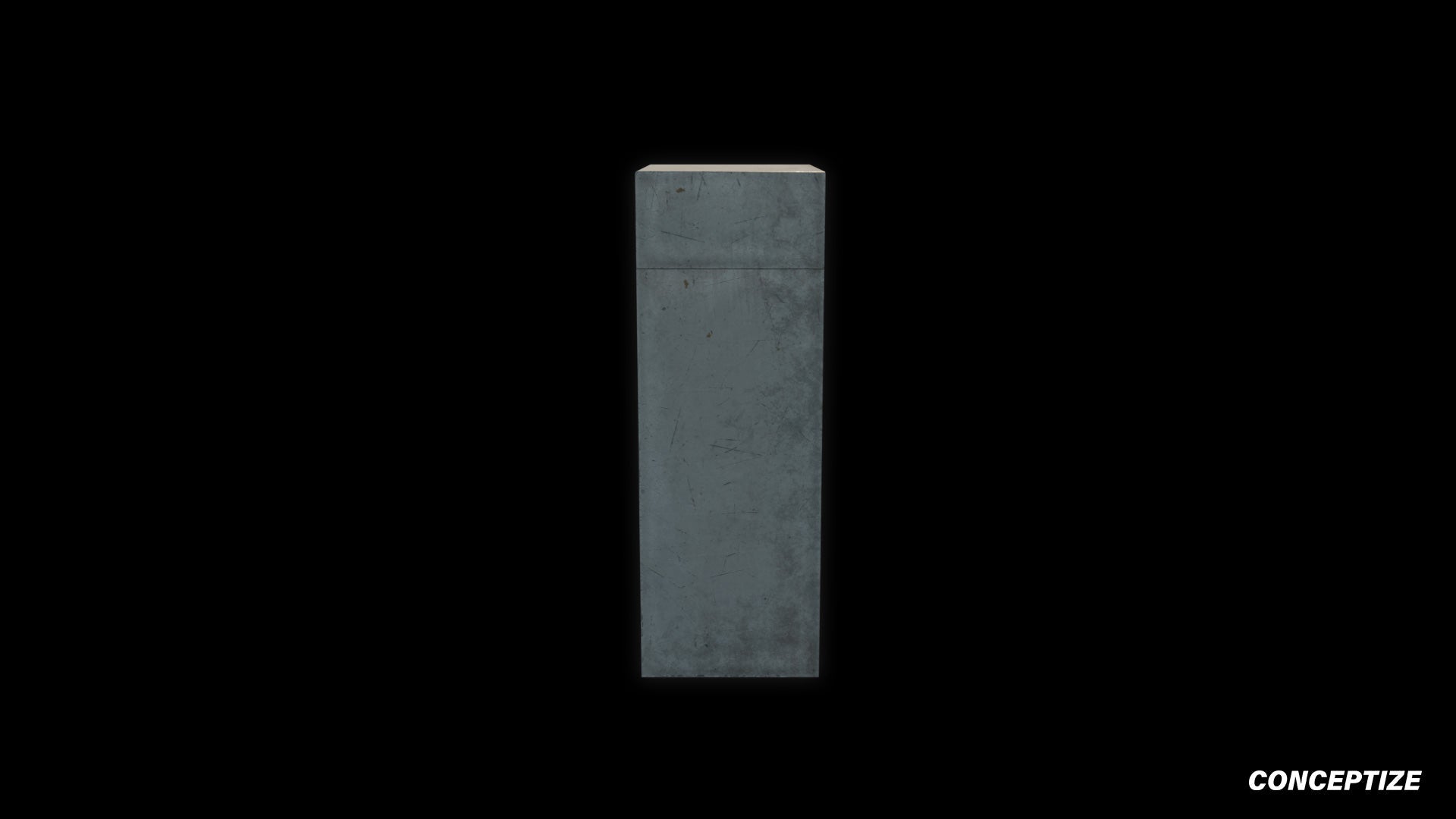 Mounted fire extinguisher meticulously handcrafted PBR textured 3D asset optimized Blender Unreal Engine urban interiors industrial safety environments