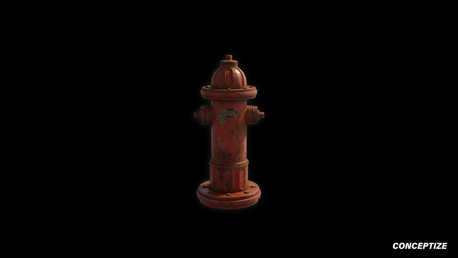 American fire hydrant meticulously handcrafted PBR textured 3D asset optimized Blender Unreal Engine urban streets sidewalks public safety environments