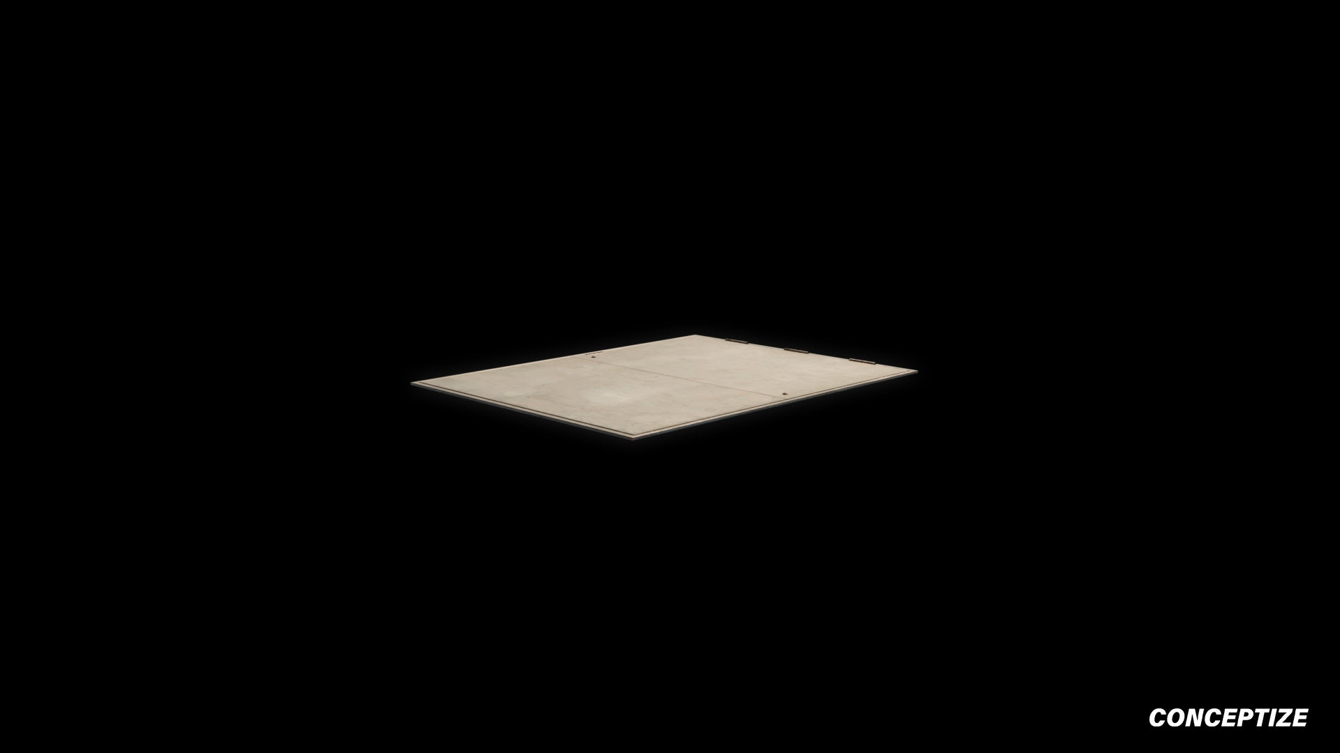 American manhole meticulously handcrafted PBR textured 3D asset optimized Blender Unreal Engine sewer cover utility access street infrastructure urban streets sidewalks
