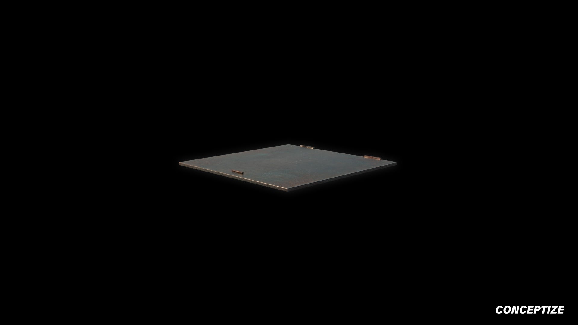 American manhole meticulously handcrafted PBR textured 3D asset optimized Blender Unreal Engine sewer cover utility access street infrastructure urban streets sidewalks