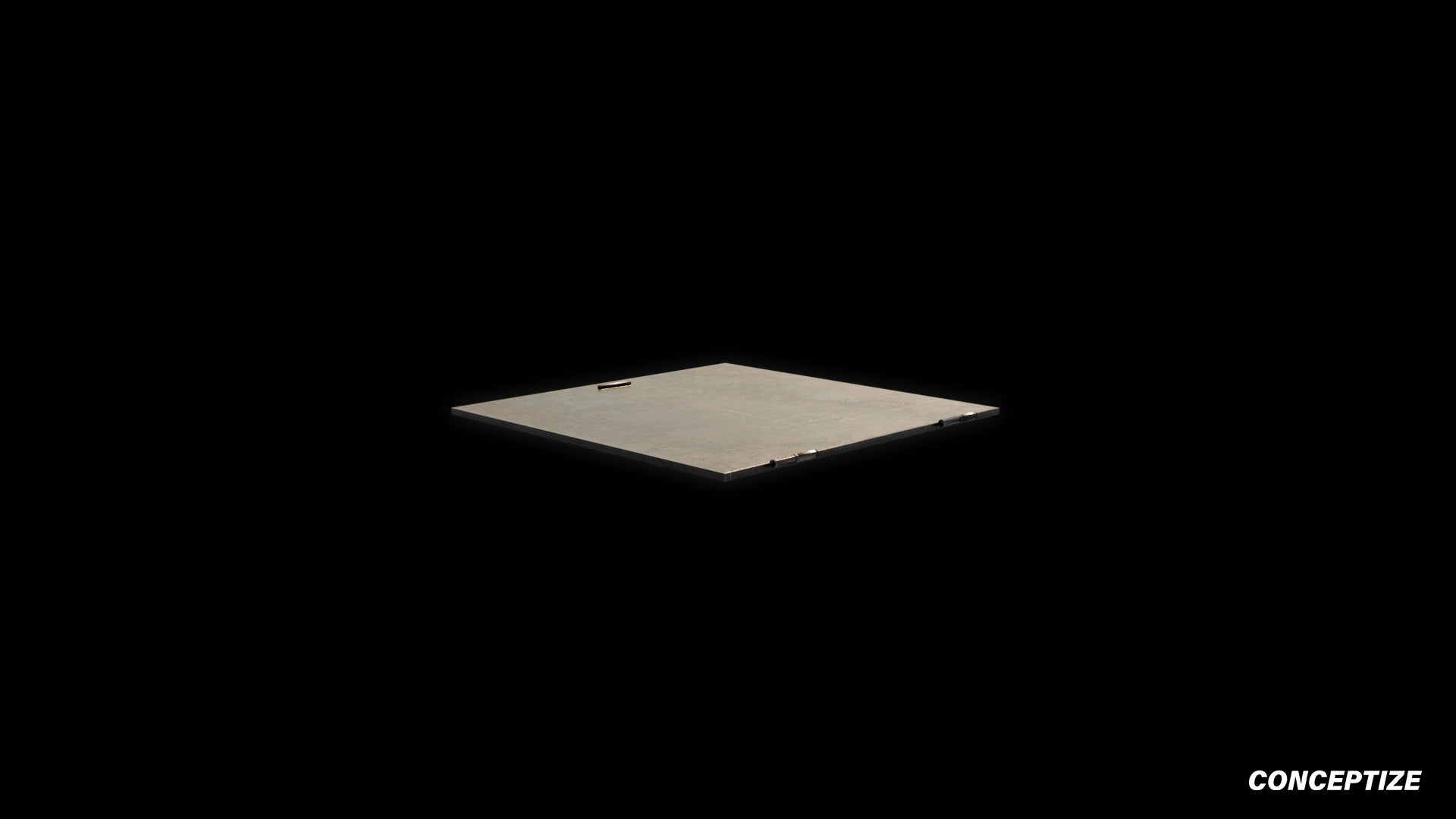 American manhole meticulously handcrafted PBR textured 3D asset optimized Blender Unreal Engine sewer cover utility access street infrastructure urban streets sidewalks