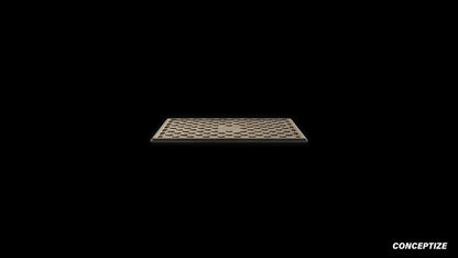 American manhole meticulously handcrafted PBR textured 3D asset optimized Blender Unreal Engine sewer cover utility access street infrastructure urban streets sidewalks