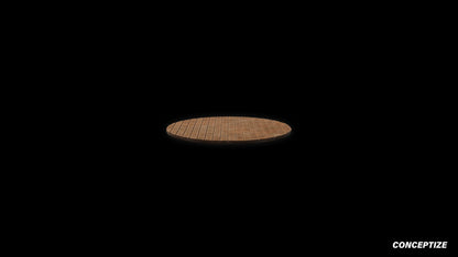 American manhole meticulously handcrafted PBR textured 3D asset optimized Blender Unreal Engine sewer cover utility access street infrastructure urban streets sidewalks