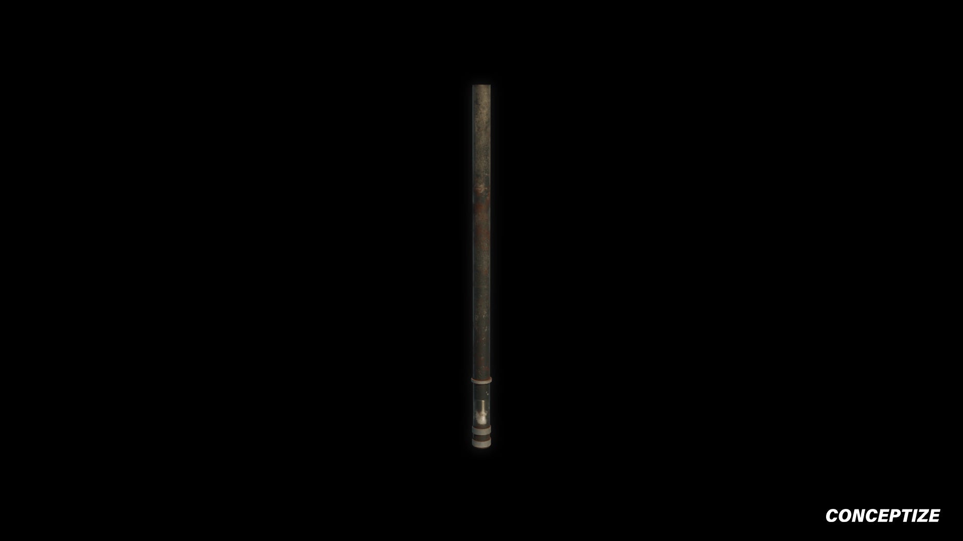 Rain drain pipe rooftop meticulously handcrafted PBR textured 3D asset optimized Blender Unreal Engine urban streetscapes rooftops alleyways high detail