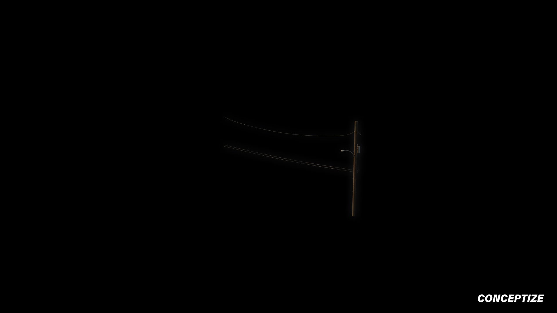 American power pole meticulously handcrafted PBR textured 3D asset optimized Blender Unreal Engine utility pole electrical pole street infrastructure urban streets