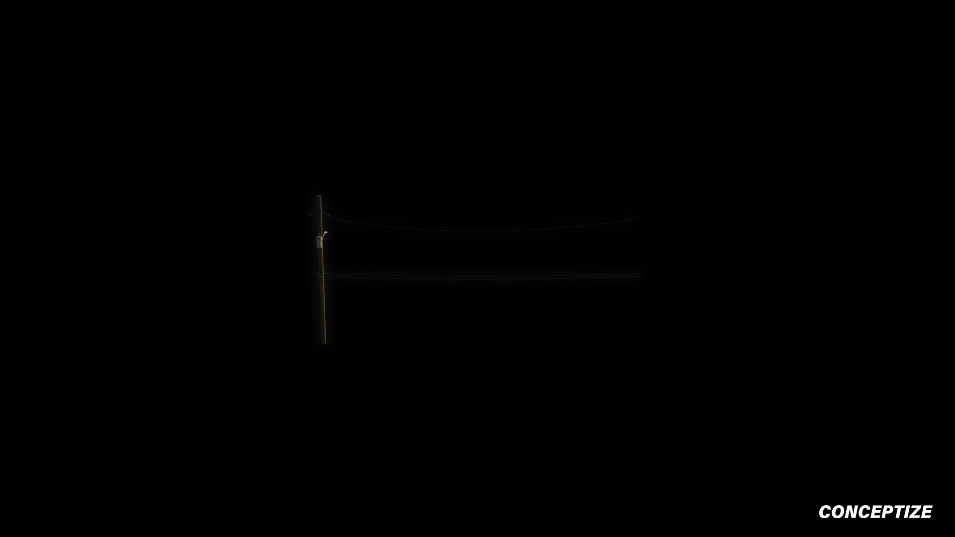 American power pole meticulously handcrafted PBR textured 3D asset optimized Blender Unreal Engine utility pole electrical pole street infrastructure urban streets