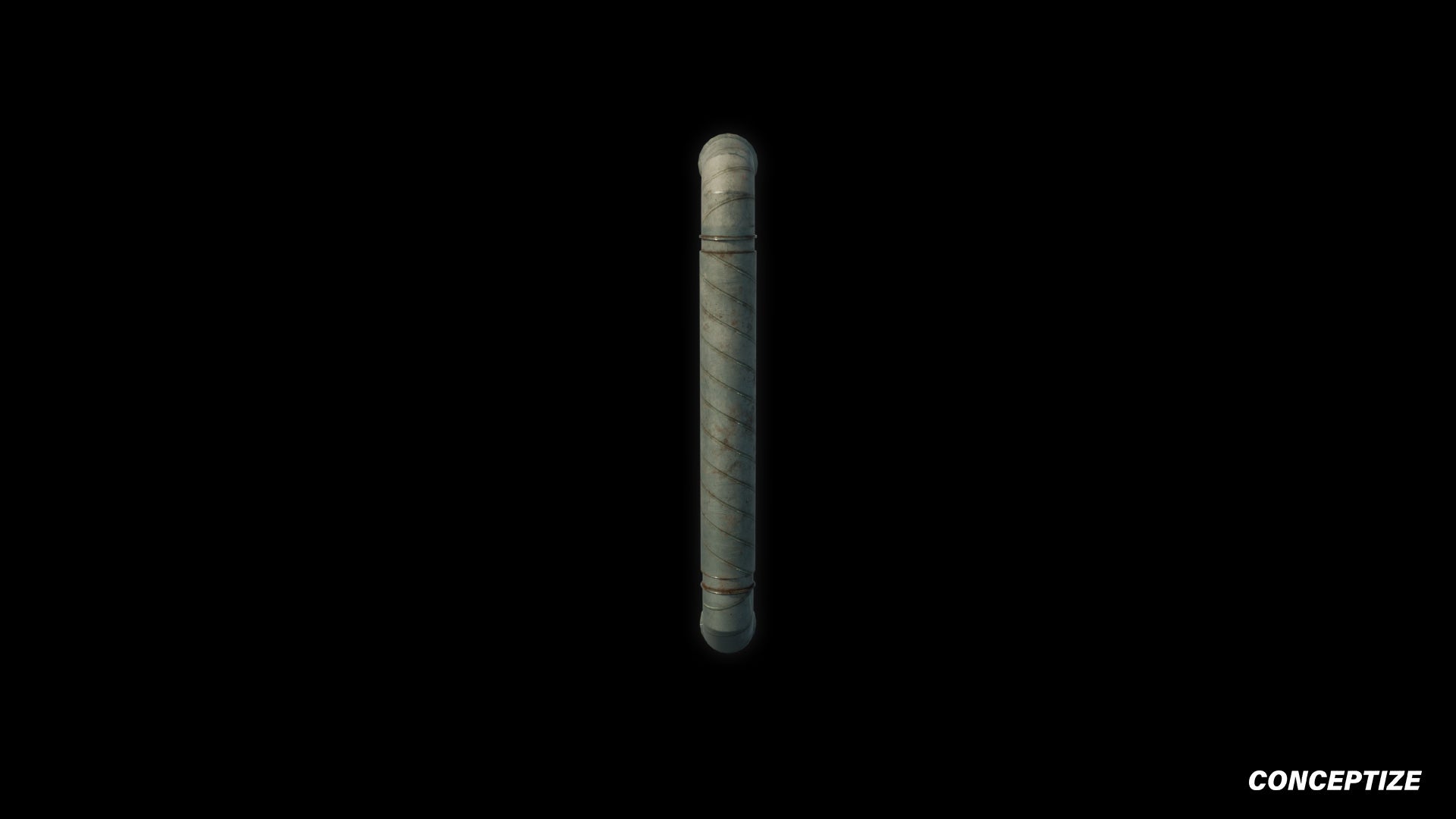 American ventilation duct meticulously handcrafted PBR textured 3D model HVAC air duct exhaust vent pipeline industrial architecture Blender Unreal Engine
