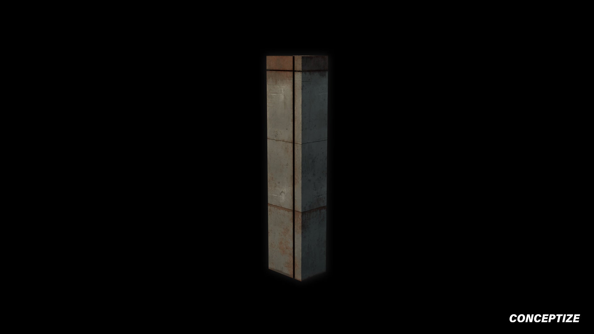 American ventilation duct meticulously handcrafted PBR textured 3D model HVAC air duct exhaust vent pipeline industrial architecture Blender Unreal Engine