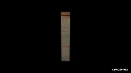 American ventilation duct meticulously handcrafted PBR textured 3D model HVAC air duct exhaust vent pipeline industrial architecture Blender Unreal Engine