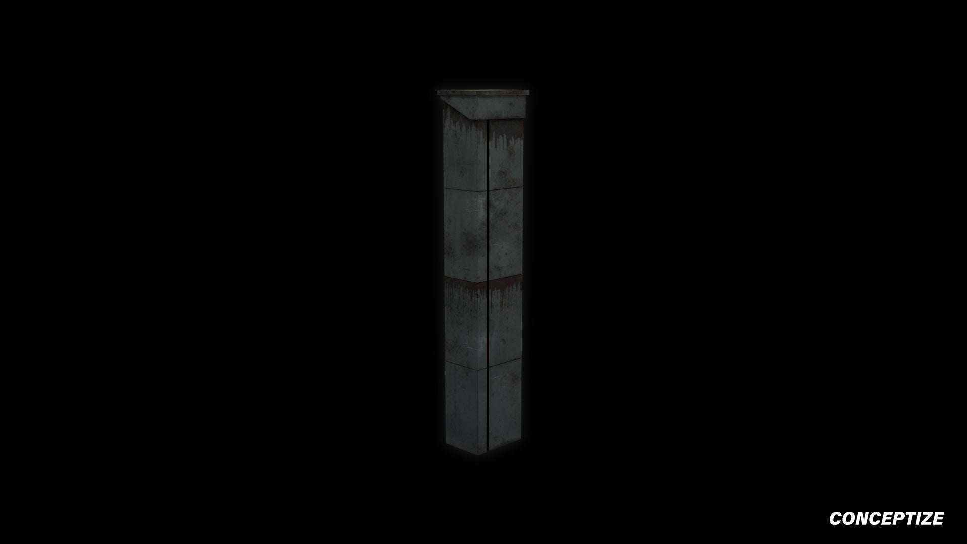 American ventilation duct meticulously handcrafted PBR textured 3D model HVAC air duct exhaust vent pipeline industrial architecture Blender Unreal Engine