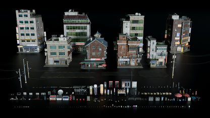Seoul Streets 3D Pack